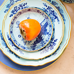 Plate and Tomato